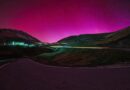 Aurora boreale nel reatino. Il fenomeno fotografato ieri sera sul Terminillo