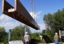 Cammino di Francesco, posizionata la passerella sul fiume Turano