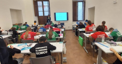 Rieti, conclusa con successo la prima finale nazionale del Campionato di Disegno Tecnico