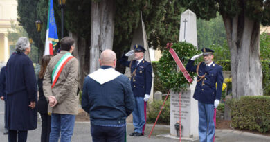 La Polizia di Stato al cimitero di Rieti per ricordare i caduti in servizio