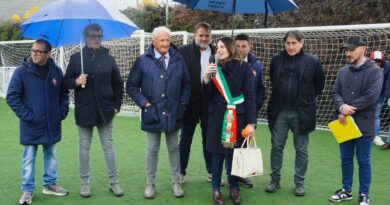 Rieti, inaugurato il nuovo campo di calcio Roberto Ciccaglioni