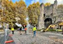 Rieti, Porta d’Arce, avviati i lavori di demolizione dell’area di Piazza del Suffragio