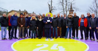 Inaugurato il campo da basket di Casa Buon Pastore