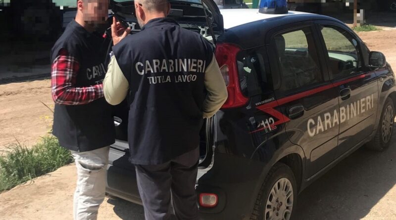 carabinieri sicurezza lavoro
