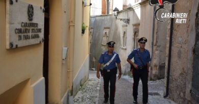 carabinieri fara in sabina
