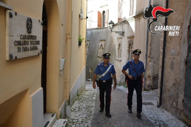 carabinieri fara in sabina