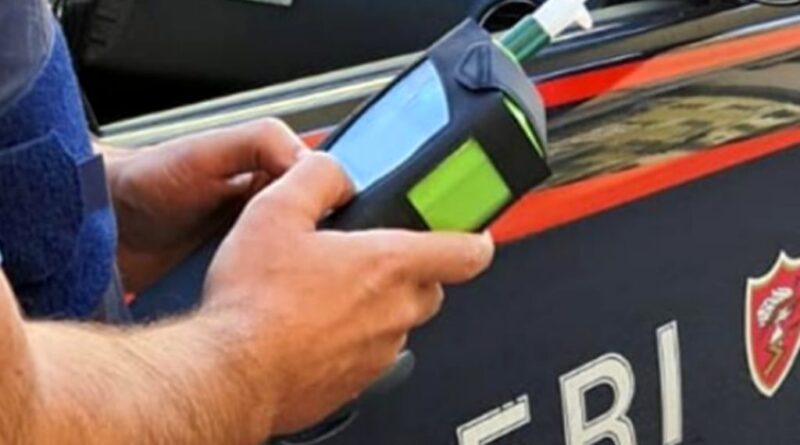 carabinieri controlli alcol