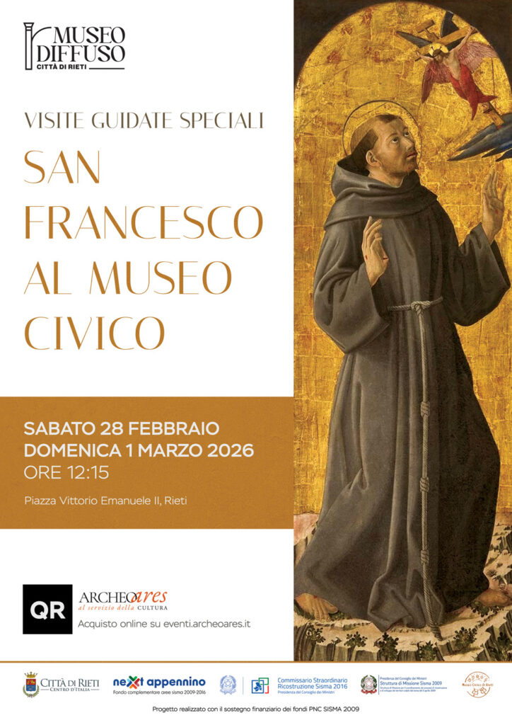 San Francesco e il francescanesimo: due visite guidate al Museo Civico di Rieti