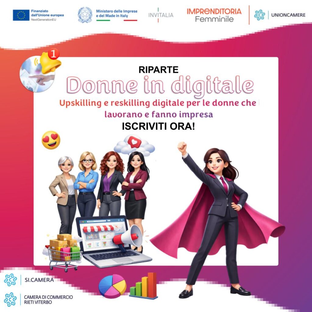 Riparte “Donne in Digitale”, il corso gratuito per rafforzare le competenze digitali femminili