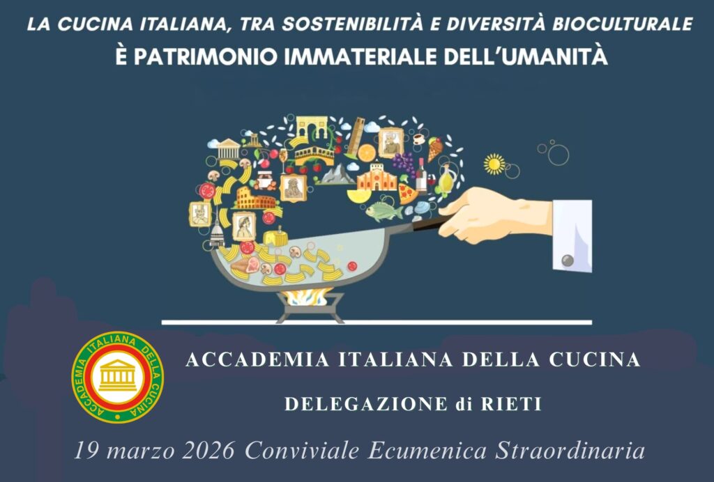 La cucina italiana diventa Patrimonio UNESCO: conviviale straordinaria a Rieti per celebrare il riconoscimento