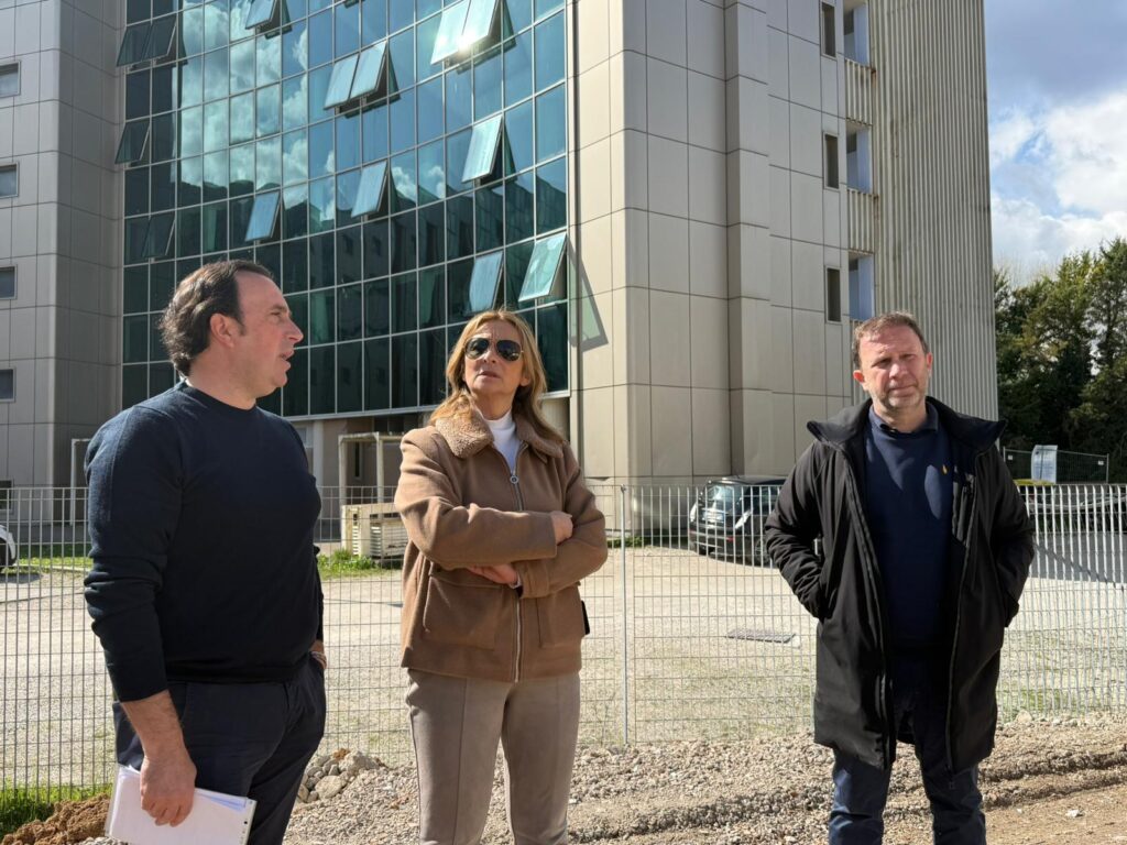 Rieti, avanti i lavori per la nuova palestra dell’Istituto Costaggini