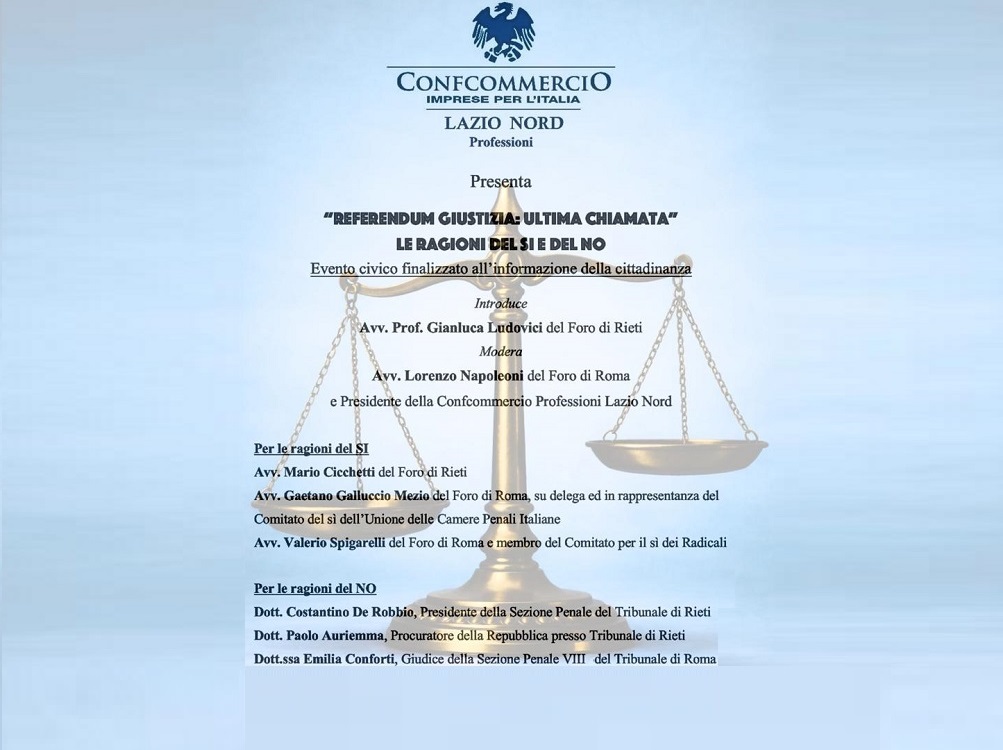 Referendum sulla giustizia, alla Biblioteca Paroniana confronto pubblico tra sostenitori del Sì e del No