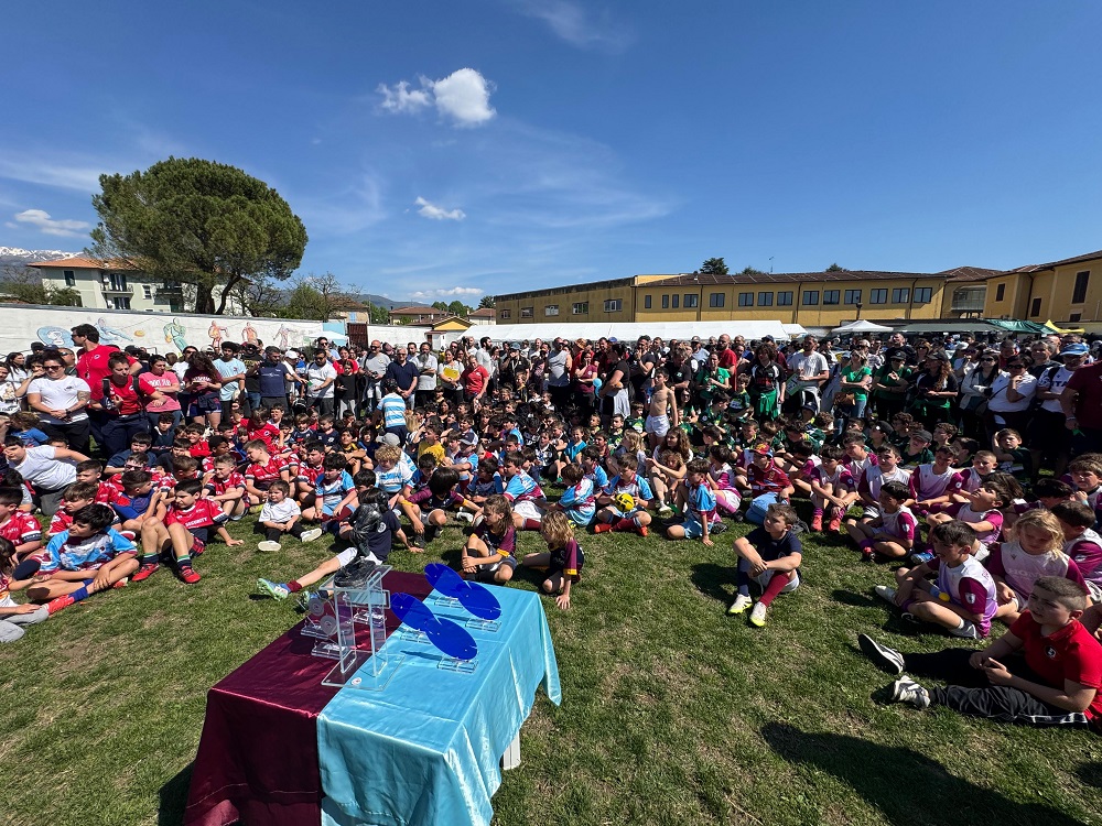 Oltre 600 giovani in campo per il XXI Memorial Carucci: trionfano le Fiamme Oro Rugby
