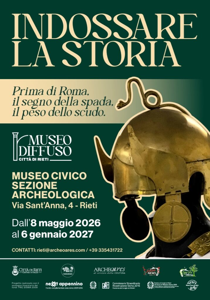 Rieti, al Museo Civico la mostra “Indossare la storia”: viaggio nell’Italia prima di Roma