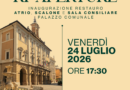 Rieti, restaurato il Palazzo comunale: il 24 luglio l’inaugurazione di atrio, scalone e Sala consiliare