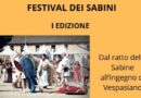 Il “Festival dei Sabini” torna il 29 agosto: rievocazioni e accampamenti nel cuore di Rieti