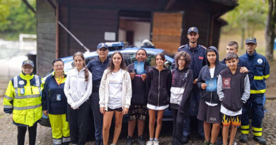 Colli sul Velino, la Polizia incontra i ragazzi del campo “Io non rischio”